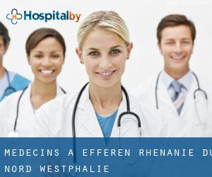 Médecins à Efferen (Rhénanie du Nord-Westphalie)