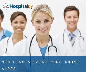 Médecins à Saint-Pons (Rhône-Alpes)