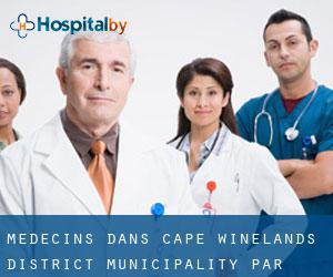 Médecins dans Cape Winelands District Municipality par ville importante - page 3