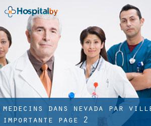 Médecins dans Nevada par ville importante - page 2