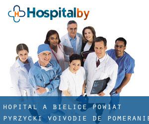 hôpital à Bielice (Powiat pyrzycki, Voïvodie de Poméranie occidentale)