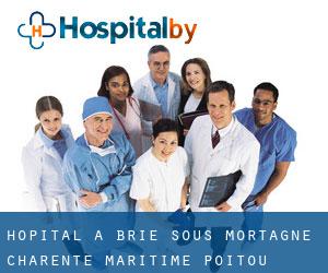 hôpital à Brie-sous-Mortagne (Charente-Maritime, Poitou-Charentes)