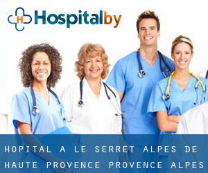 hôpital à Le Serret (Alpes-de-Haute-Provence, Provence-Alpes-Côte d'Azur)