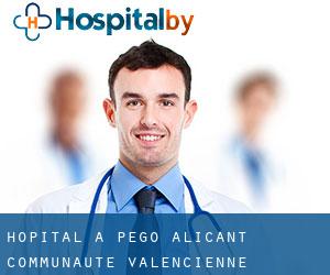 hôpital à Pego (Alicant, Communauté Valencienne)