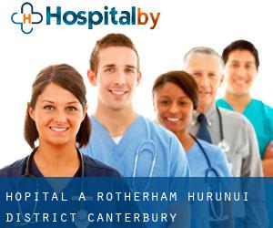 hôpital à Rotherham (Hurunui District, Canterbury)