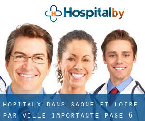 hôpitaux dans Saône-et-Loire par ville importante - page 6